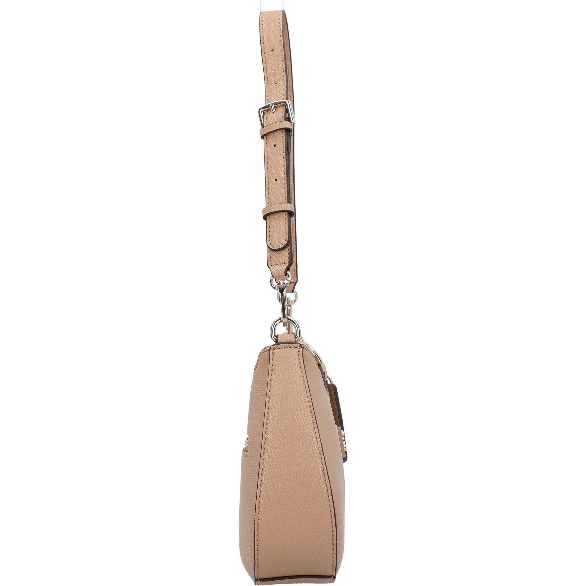 Thumbnail - Guess, Handtasche, Noelle Schultertasche 29 cm, Beige
