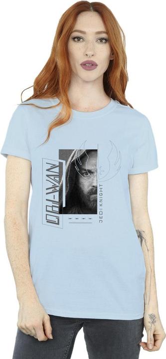 Immagine prodotto Star Wars Obi-Wan Kenobi Jedi SciFi Collage Maglietta Ampia Donna (XXL)