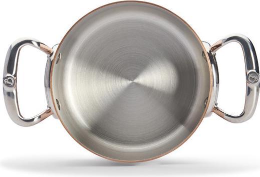 Image du produit de Buyer Inocuivre Casserole avec couvercle (16 cm, Casserole, Cuivre)