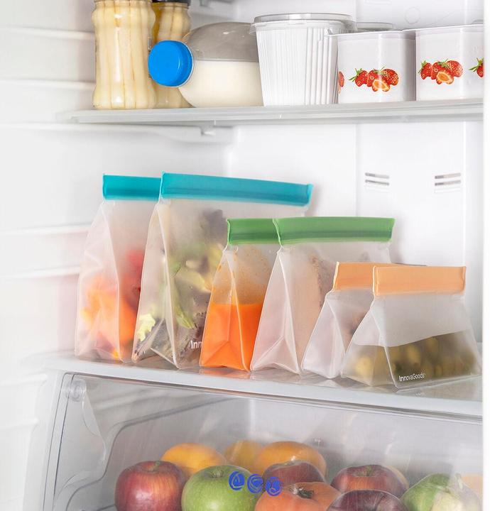 Produktbild InnovaGoods 6x verschliessbare hermetische Beutel (6 x)