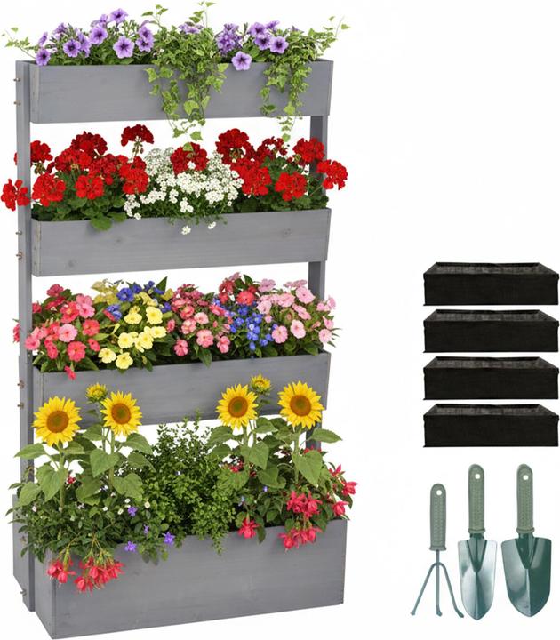 Produktbild Relaxdays Vertikalbeet