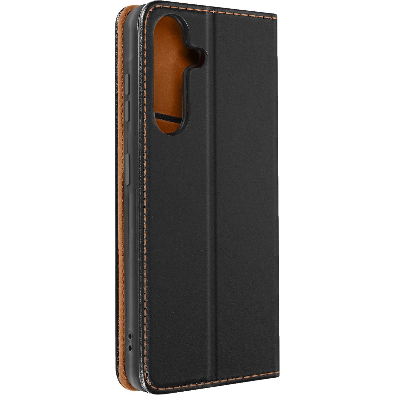 Thumbnail - Avizar Prestige Series, Portemonnaie-Hülle Series (Samsung Galaxy S24), Smartphone Hülle, Schwarz