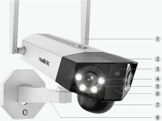 Produktbild Reolink Duo 4G (2560 x 1440 Pixels)