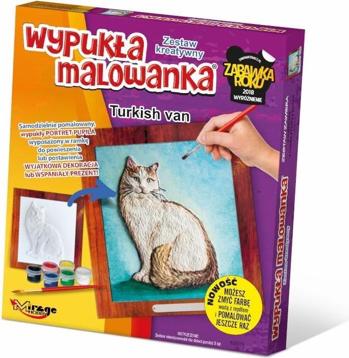 Image du produit Mirage Hobby Livre de coloriage créatif Convex de Rinkiny - Chat turc