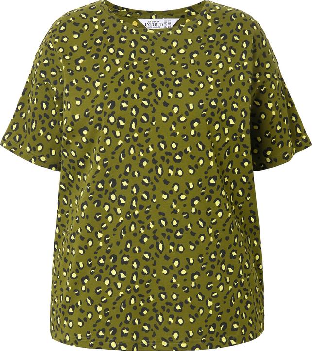 Actual product image Studio Untold Leopard Print Short Sleeve Tee (42, 44)