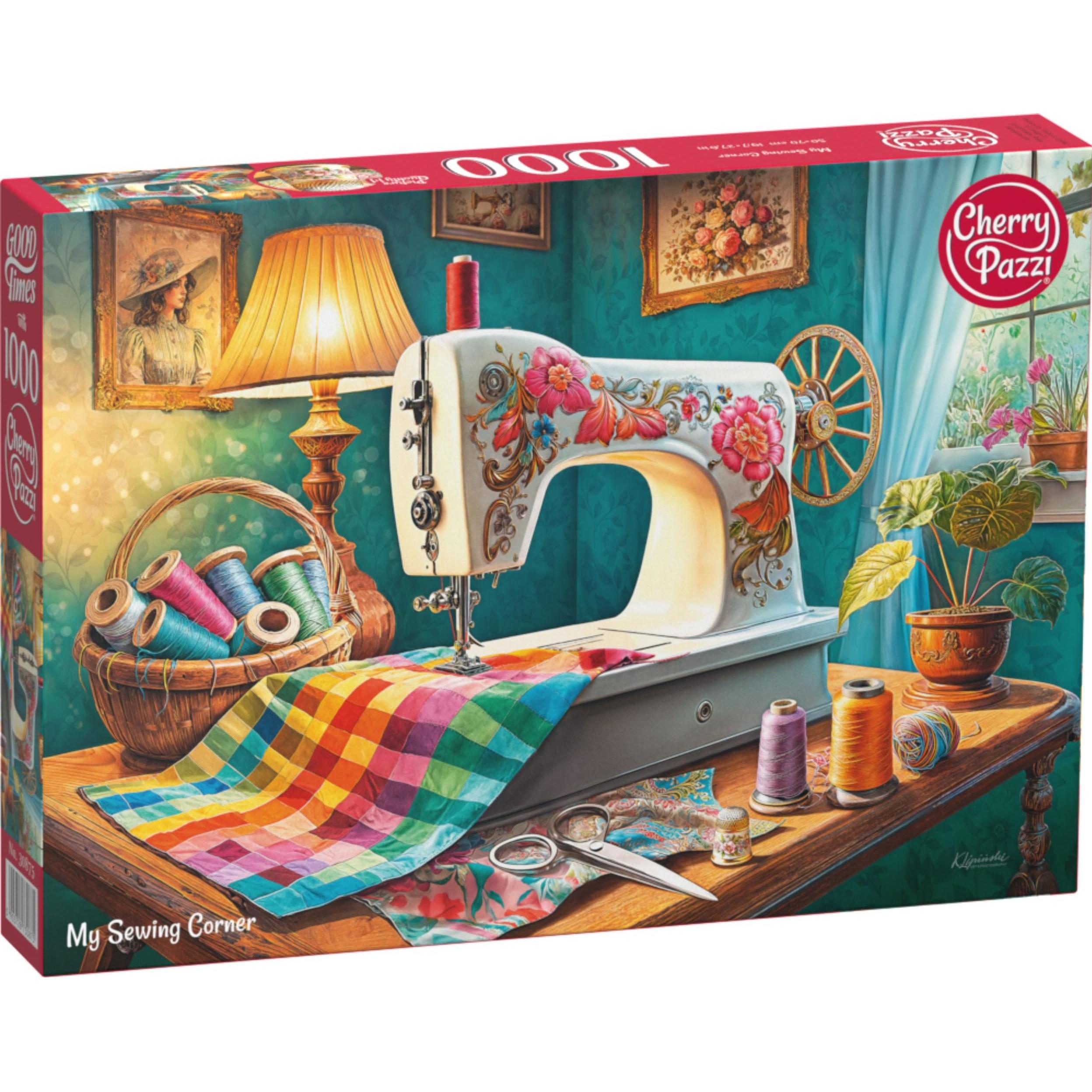 Cherry Pazzi Puzzle 1000 Teile - My Sewing Corner (1000 Teile)