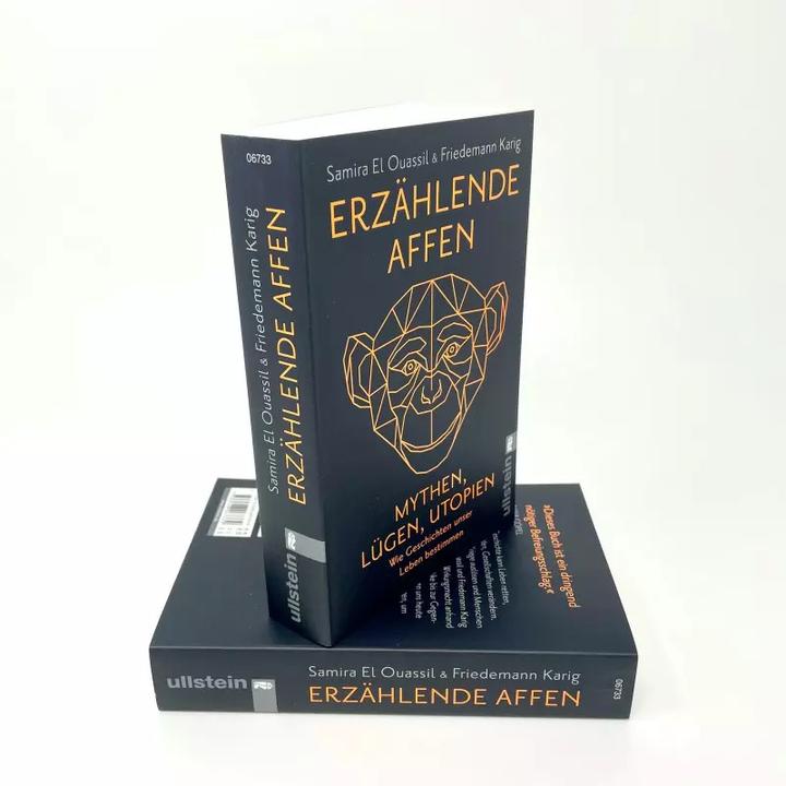 Actual product image Erzählende Affen (German, Samira El Ouassil, Friedemann Karig, 2022)
