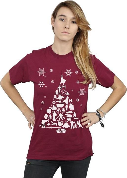 Image du produit Star Wars - T-shirt CHRISTMAS TREE - Femme (S)