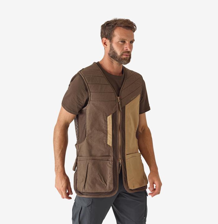 Produktbild Solognac Schiessweste Trap 500 braun (L)