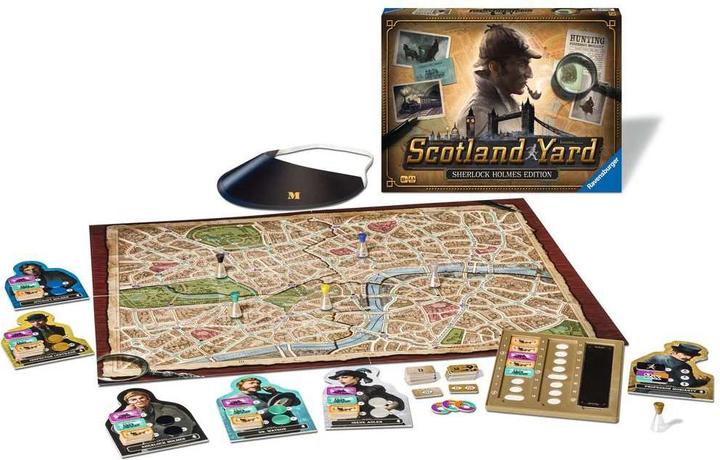 Image du produit Ravensburger Sherlock Holmes Scotland Yard (Allemand, Espagnol, Français, Néerlandais, Italien, Anglais)