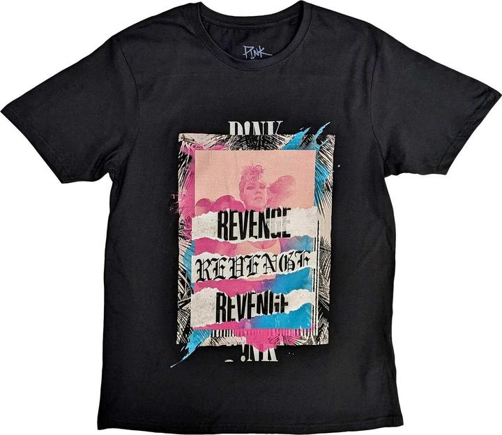 Produktbild P!nk TShirt aus Baumwolle Erwachsene Revenge (L)