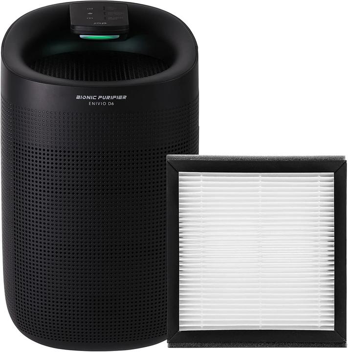 Immagine prodotto JAP Enivio D6 - Filtro per luchtontvochtiger con filtro - Grande capacità - Luchttreiniger 2in1 - (25 m²)