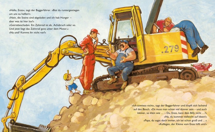 Produktbild Bagger Billy (Deutsch, Jan Zberg, 2021)