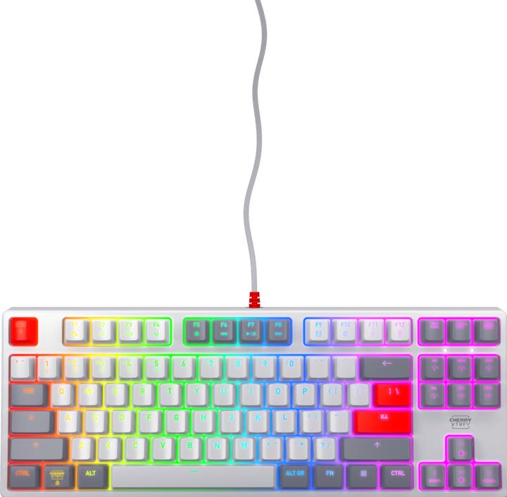 Produktbild CHERRY XTRFY K4V2 TKL keyboard, retro (US, Kabelgebunden)