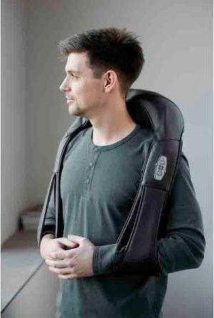 Actual product image F&H Group Nordic Sense - Neck massager - Black PU (25989)