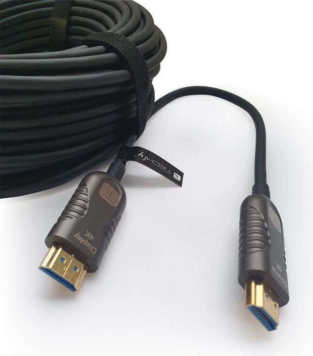 Actual product image Techly HDMI AOC Fiber Optic Cable (70 m)