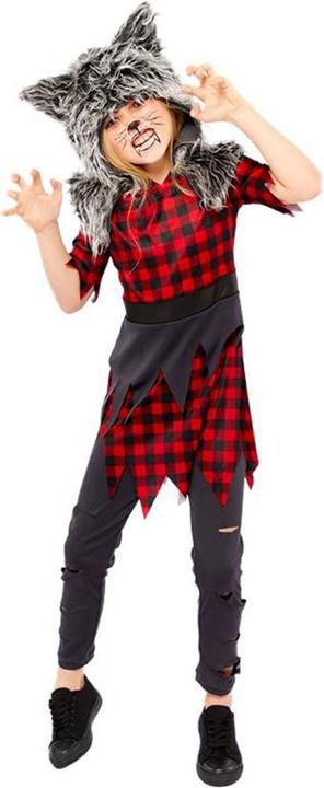 Image du produit Amscan Costume de fille de Mlle Loup-Garou (10XL, 11XL, 12XL)