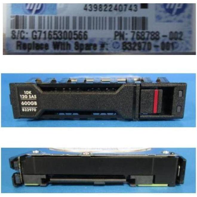 HPE DRV HDD 600GB 12G 10K SFF SAS (0.60 TB, 3.5"), Festplatte