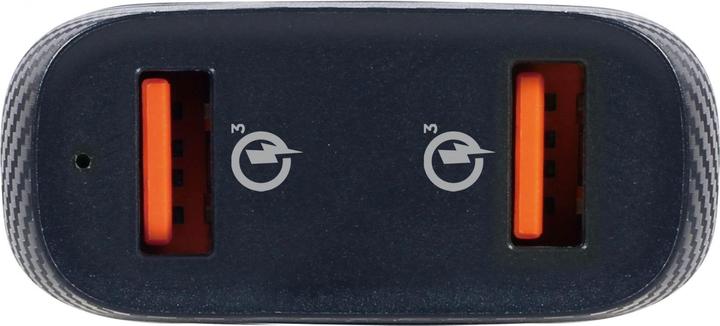 Immagine prodotto Gembird TA-U2QC3-CAR-01 Caricatore per dispositivi mobili da auto nero