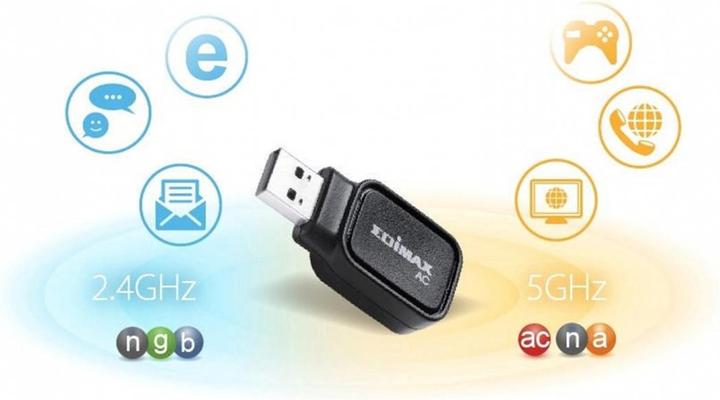 Image du produit edimax EW-7611UCB : adaptateur USB AC600 & BT (USB 2.0)