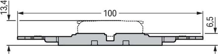 Immagine prodotto Wago Befestigungsadapter mit Zugentlastung