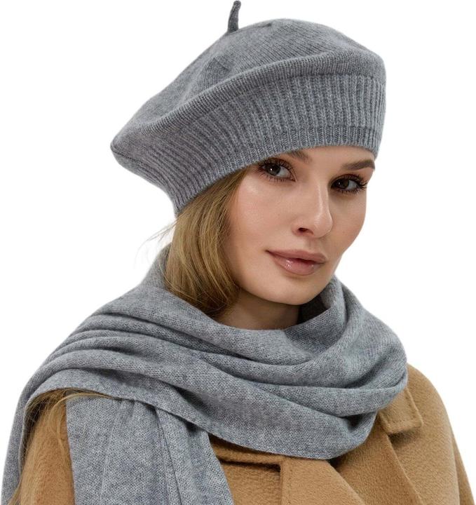 Image du produit Bellemere Hat Classic Cashmere Beret (Taille unique)