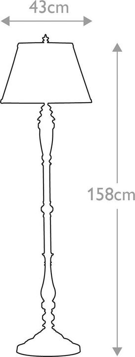 Produktbild Elstead Lighting Lincolndale Stehleuchte E27 Astral Bronze (E27)