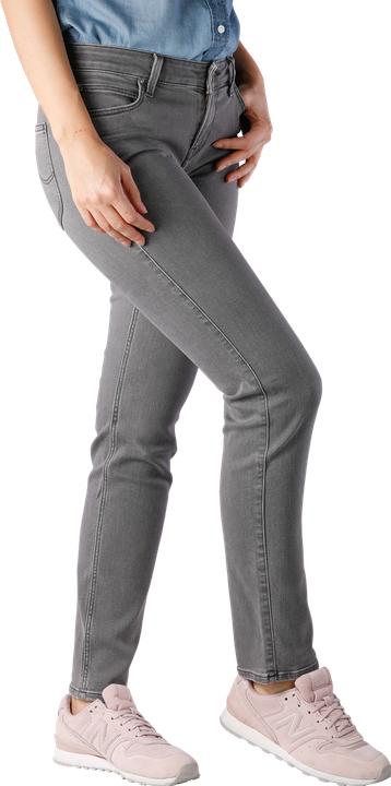Actual product image Lee Marion Straight Jeans grey alma (W26/L33)