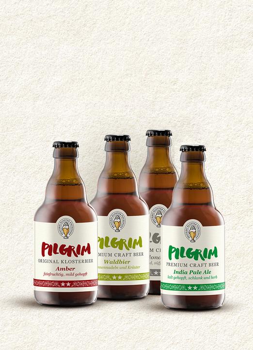 Produktbild Pilgrim Craftbier-Mix Flaschen (24 x 33 cl)
