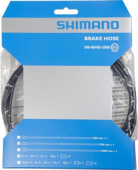 Produktbild Shimano Bremsleitung SM-BH90-SBML 1700mm schwarz
