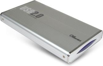 Produktbild Hamlet USB 2.0 Externe Festplattenbox für IDE/Sata 2,5"-Festplatten (2.5")