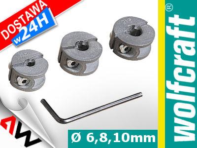 Actual product image wolfcraft wolfcraft 1 Univ.-Tiefenstopp-Set 3-tlg. ø6,8,10mm (6, 8, 10 mm)