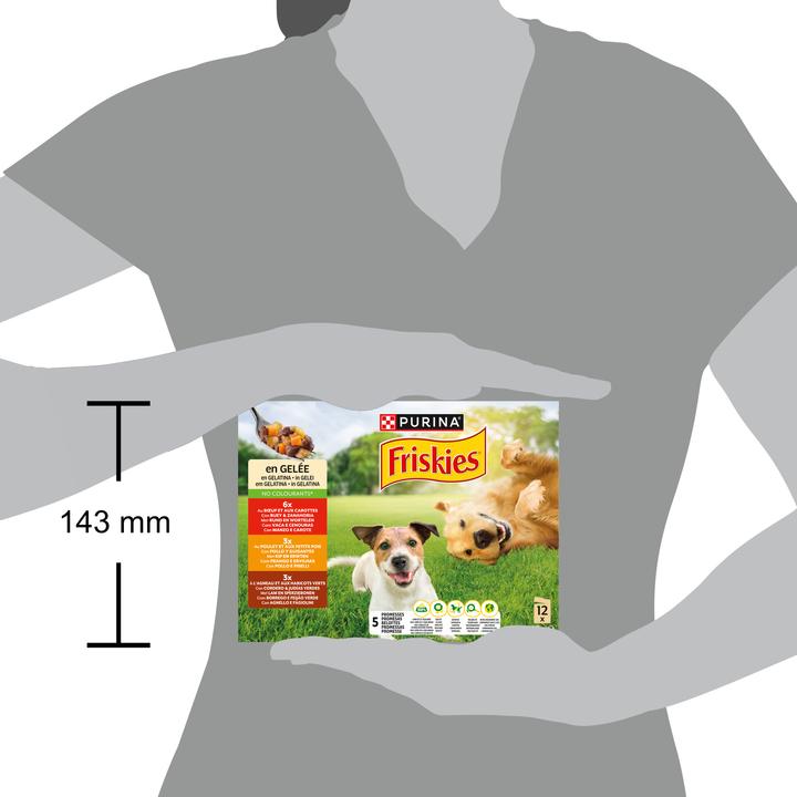 Image du produit Friskies En gelée (Adulte, 1 pcs, 1020 g)