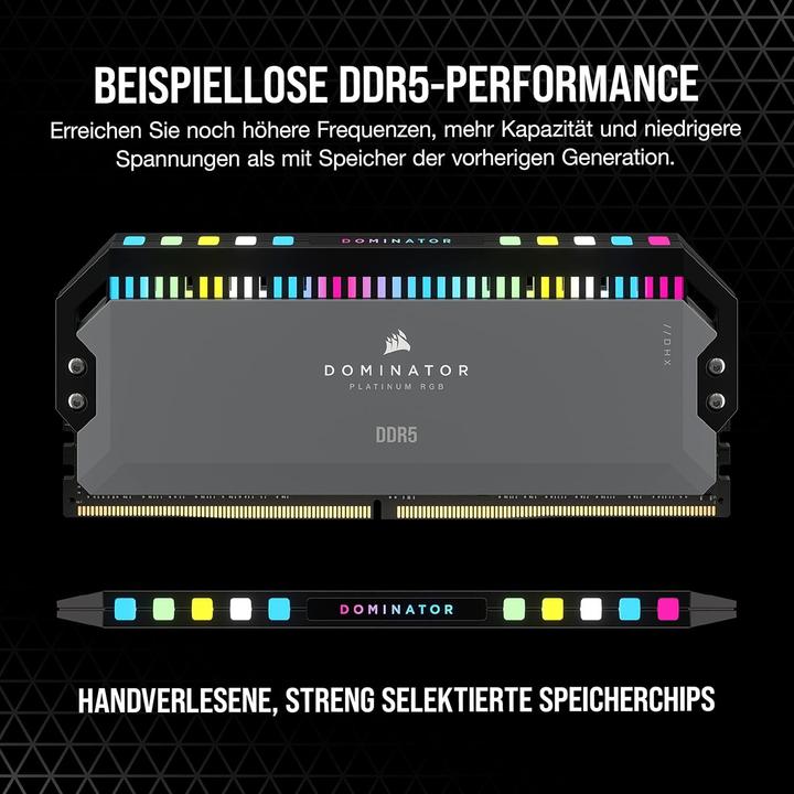 Produktbild Corsair D564GB (2 x 32GB, 6000 MHz, DDR5-RAM, DIMM)