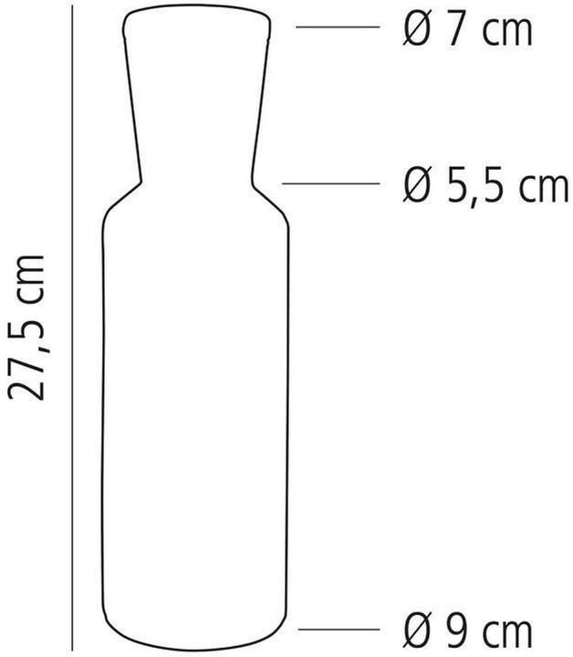 Produktbild APS Glaskaraffe "LINES" (1 l)