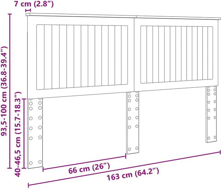 Actual product image vidaXL Akzente fürs Schlafzimmer