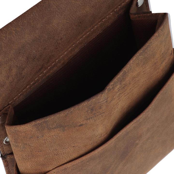 Immagine prodotto Alassio Marsupio da cintura in pelle da 10 cm per portafogli da cameriere