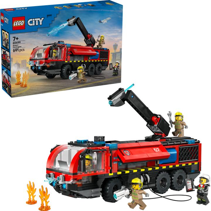 Image du produit LEGO Flughafenlöschfahrzeug (60499, LEGO City)
