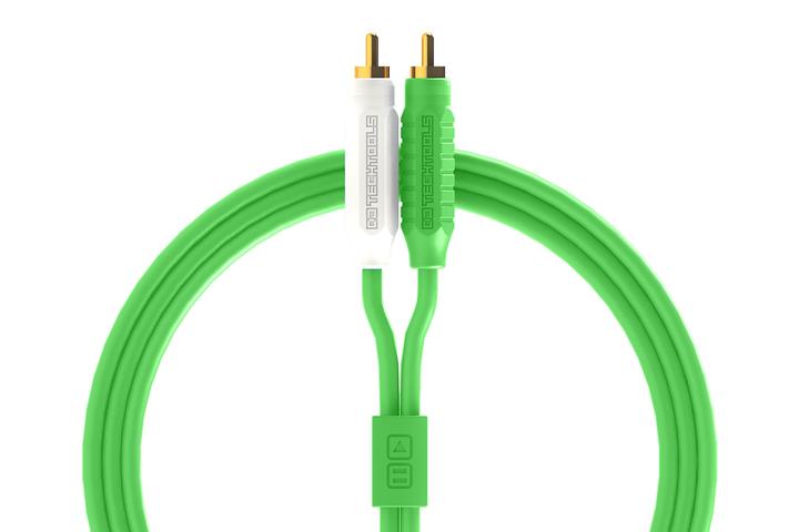 Produktbild DJTechTools Chroma Cables Audio MK2 RCA - RCA Green (Cinch Kabel)