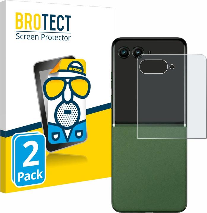 Image du produit BROTECT Film de protection antireflet Protection d'écran mat (2 pcs, Motorola Razr 50 Ultra)
