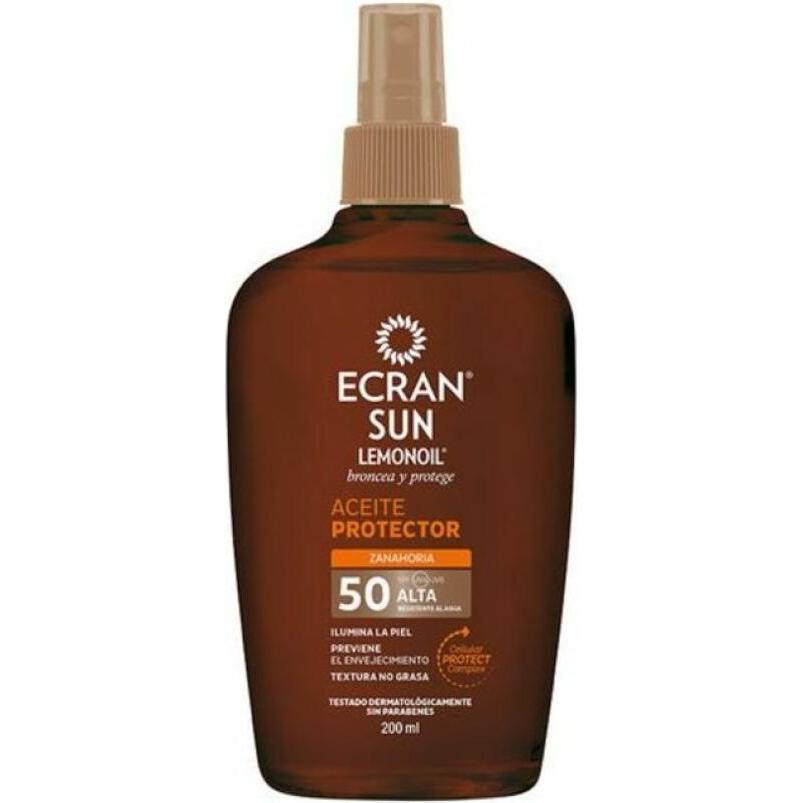Ecran, Sonnencreme, Sun Lemonoil Oil Spray LSF 50 (200 ml) (Sonnenöl, SPF 50, 200 ml)