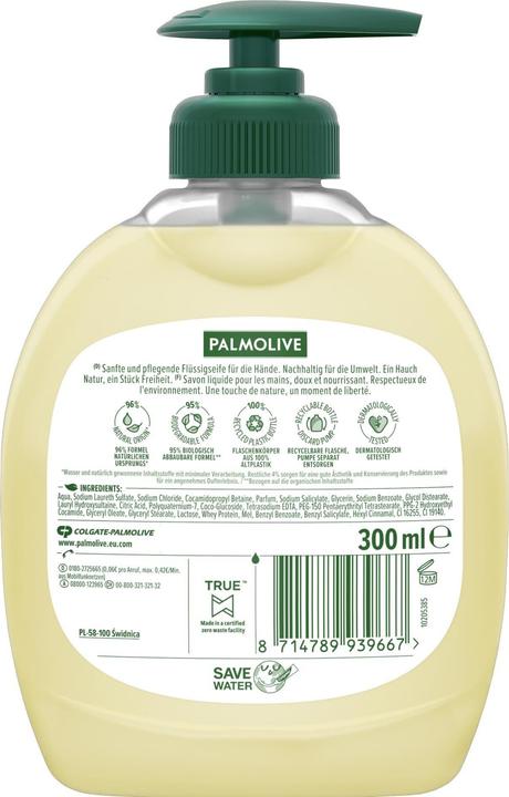 Produktbild Palmolive Naturals Milch & Honig (Flüssigseife, 300 ml)