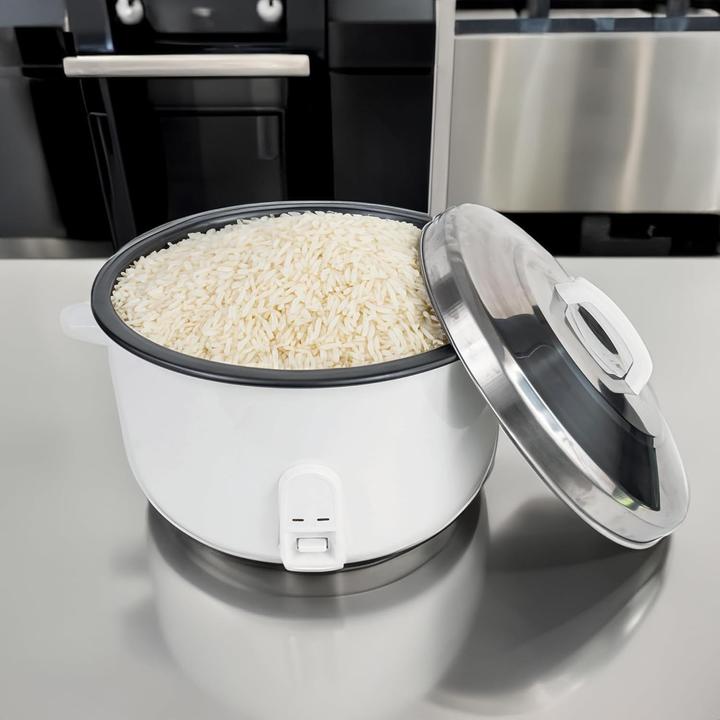 Produktbild Louis Tellier Professionele elektrische rijstkoker - geschikt voor 10kg rijst - lichtblauw