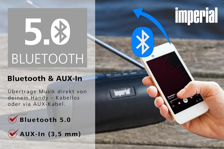 Produktbild Imperial Dabman Go (DAB+, FM, Bluetooth)