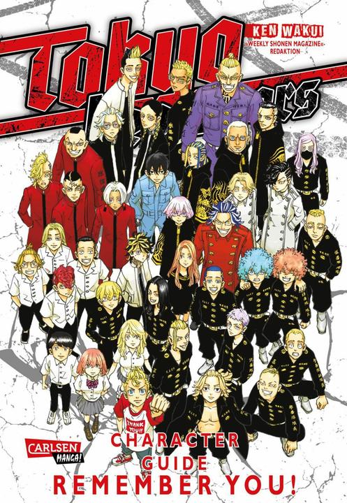 Actual product image Tokyo Revengers: Character Guide 4 (German, "Weekly Shonen Magazine" editorial team, Ken Wakui, Martin Bachernegg, 2025)