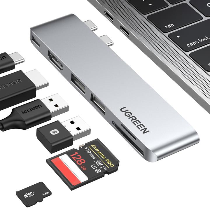 Actual product image Ugreen CM380 (USB-C, 6 Ports)