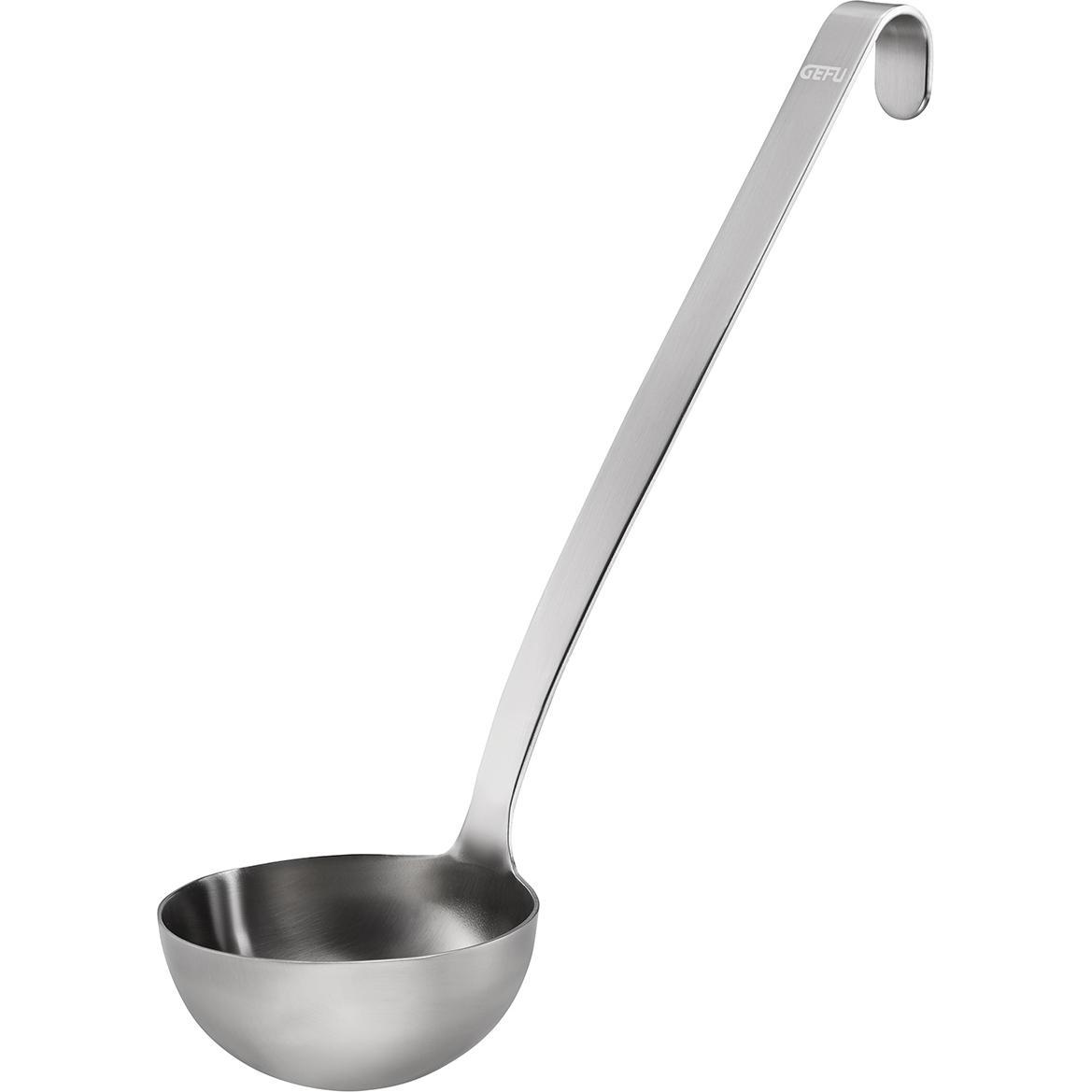 GEFU Schöpflöffel, Kochbesteck, Silber