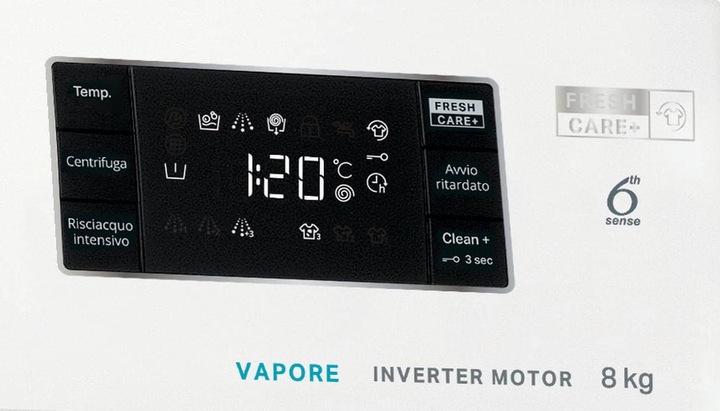 Produktbild Whirlpool FFB 846 SV DE Frontlader-Waschmaschine 8 kg 1400 U/min A Weiss (8 kg, Links)