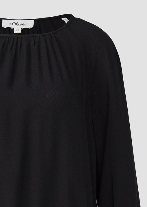 Immagine prodotto S.Oliver Bluse Strukturierte Viskose-Bluse mit Raff-Details (34)
