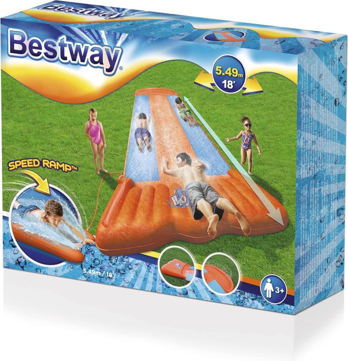 Actual product image Bestway Hogo Triple Slide (5.49 m)